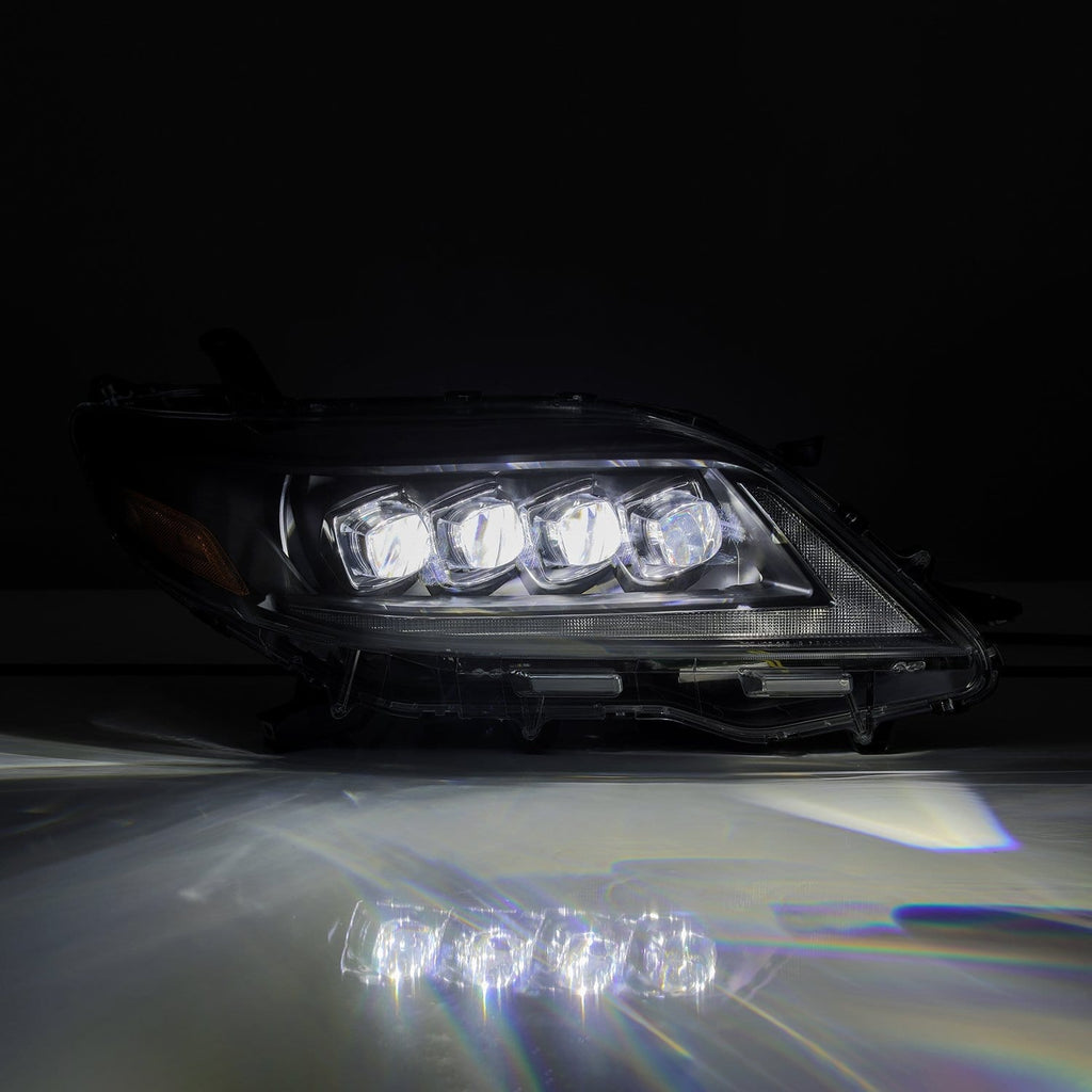 AlphaRex 11-20 Toyota Sienna NOVA-Series LED Projector Headlights Black