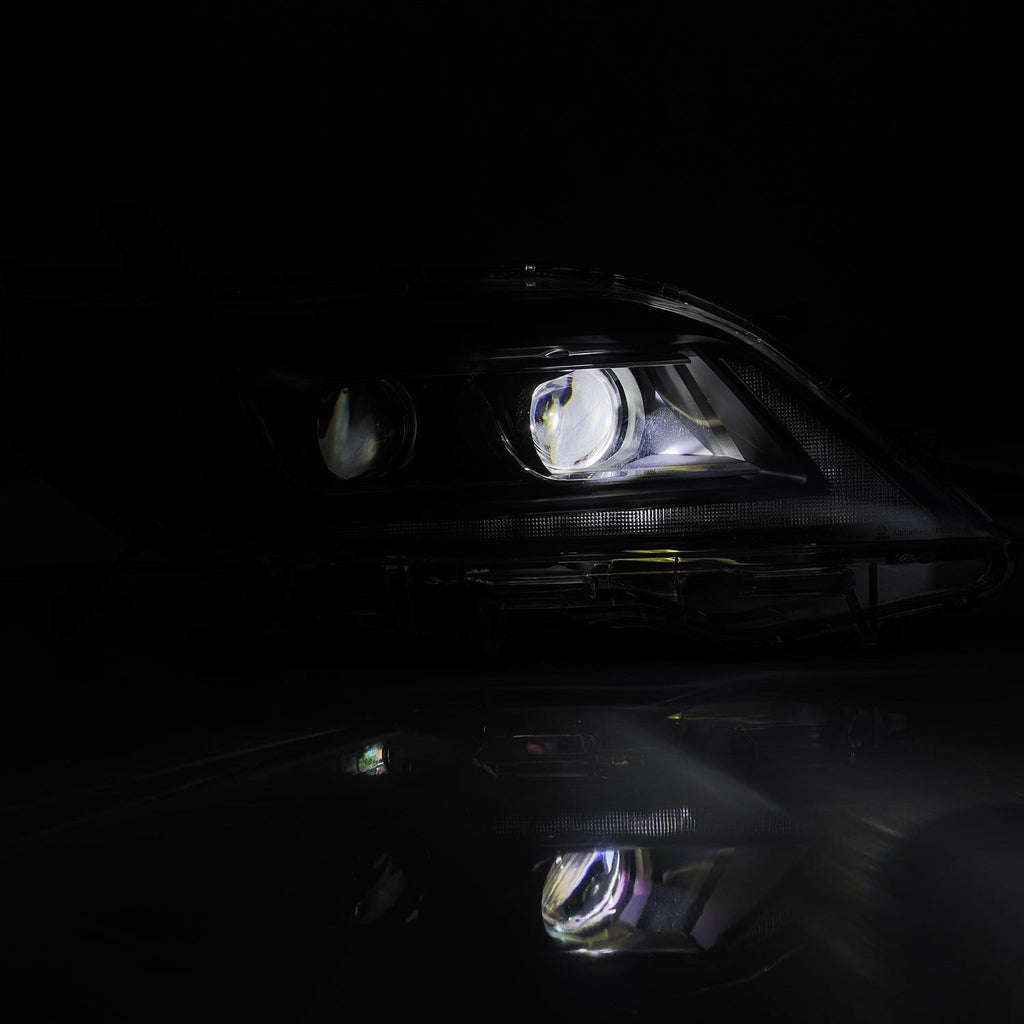 AlphaRex 11-20 Toyota Sienna PRO-Series Halogen Projector Headlights Black