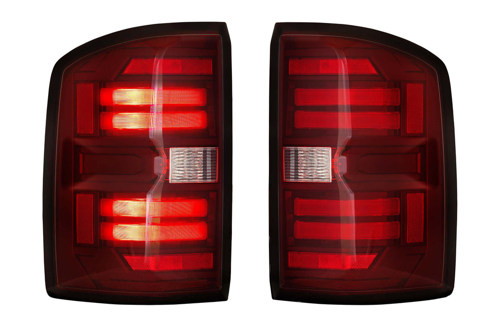Morimoto 14-18 GMC Sierra 1500 XB LED Tail Lights (Red)