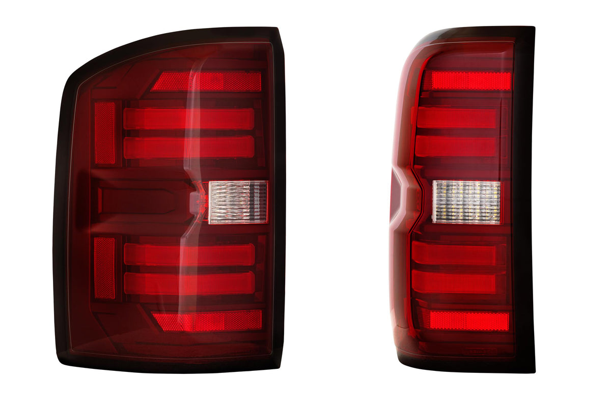 Morimoto 14-18 GMC Sierra 1500 XB LED Tail Lights (Red)