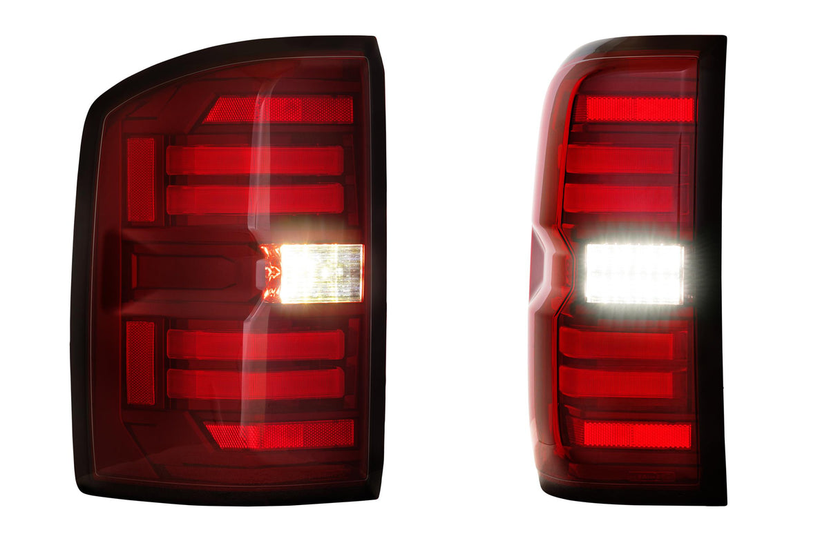 Morimoto 14-18 GMC Sierra 1500 XB LED Tail Lights (Red)