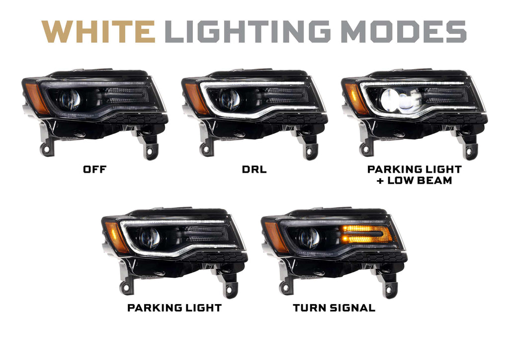 Morimoto 14-22 Jeep Grand Cherokee XB LED Headlights (Gen II)