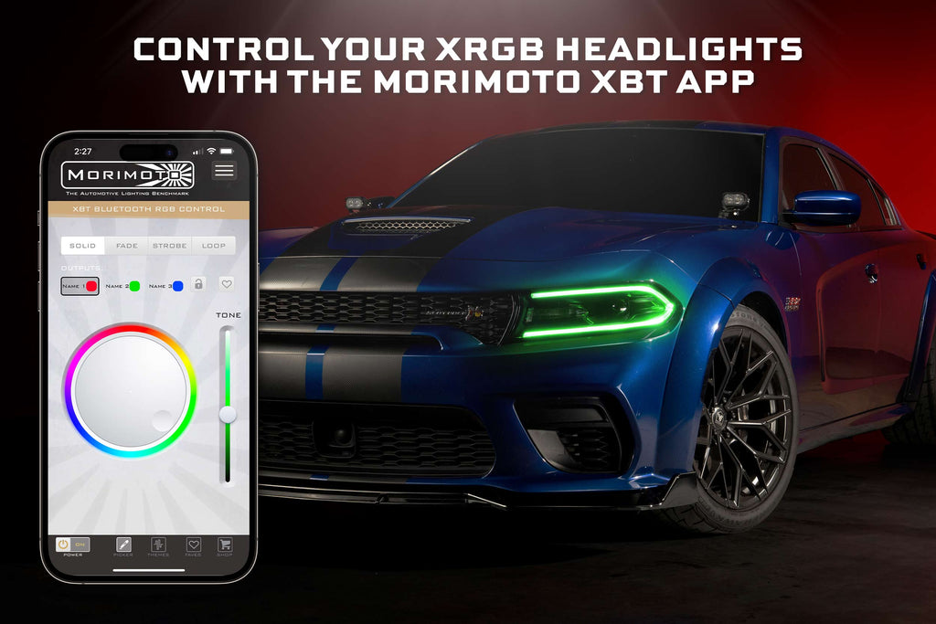 Morimoto 15-23 Dodge Charger XRGB LED Headlights