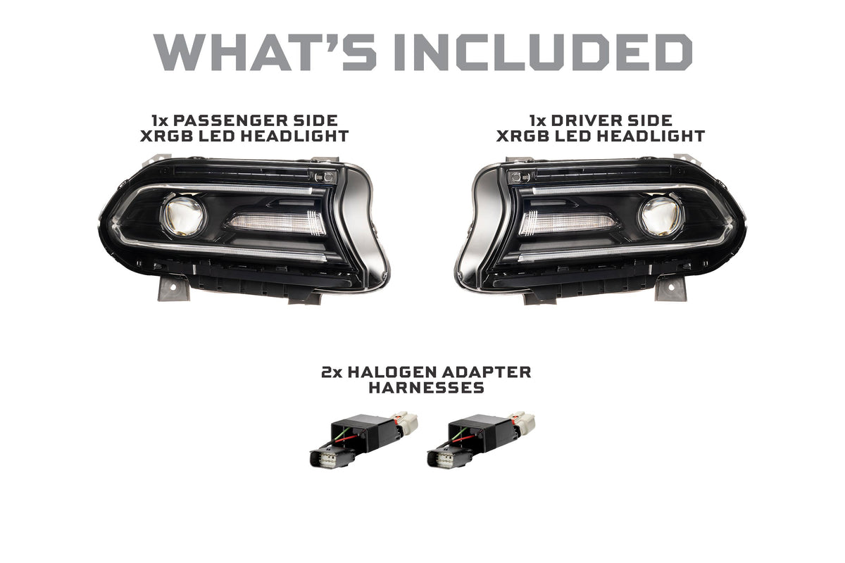 Morimoto 15-23 Dodge Charger XRGB LED Headlights
