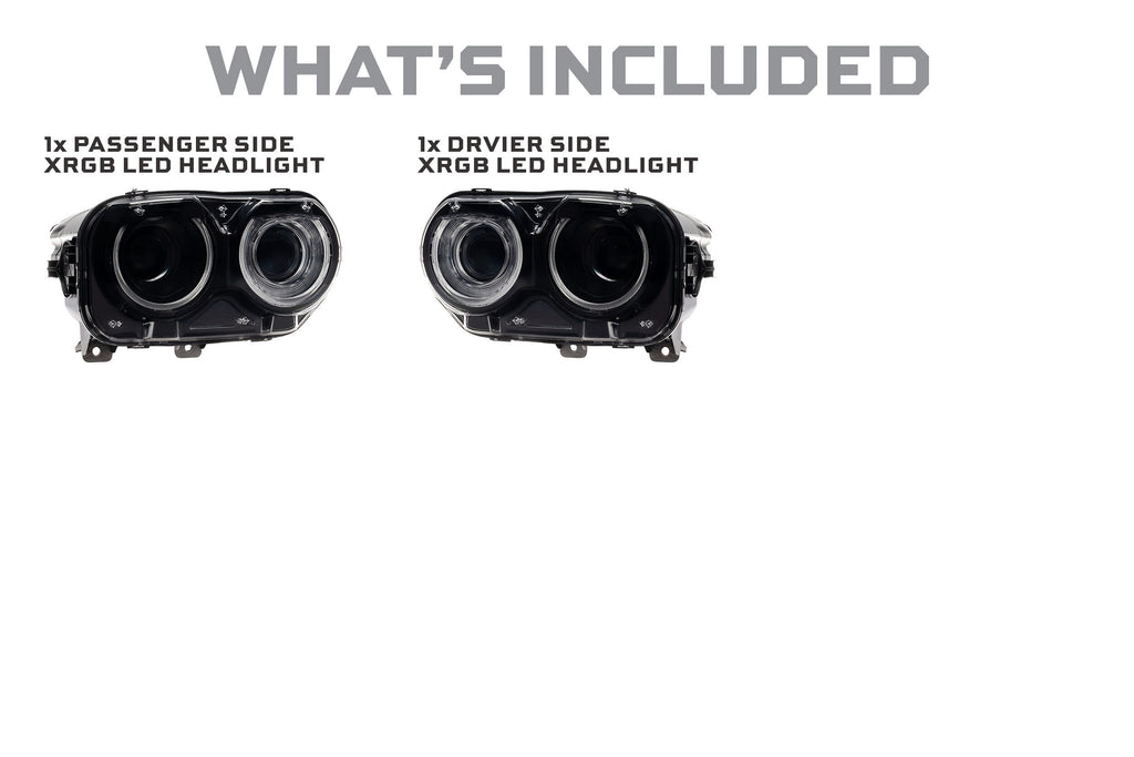 Morimoto 15-23 Dodge Challenger XRGB LED Headlights