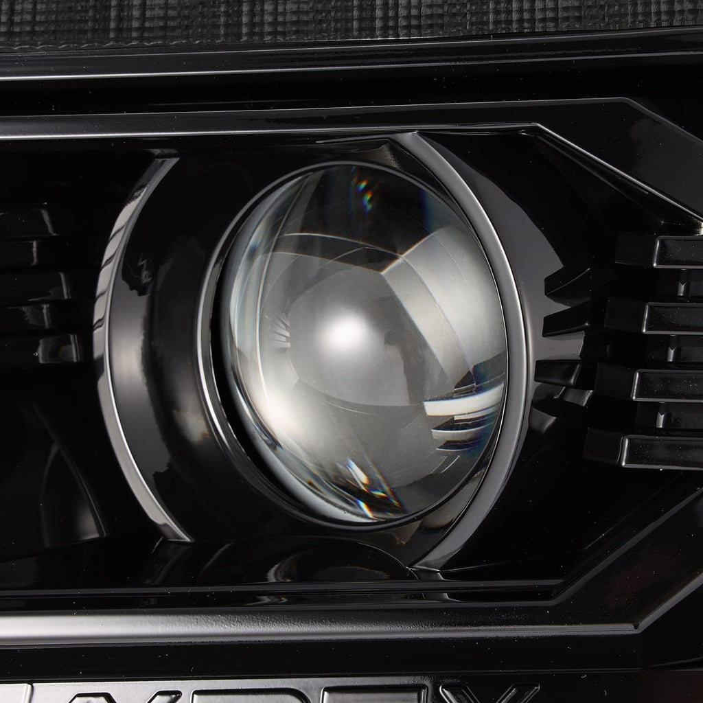 AlphaRex 12-15 Toyota Tacoma PRO-Series Halogen Projector Headlights Alpha-Black