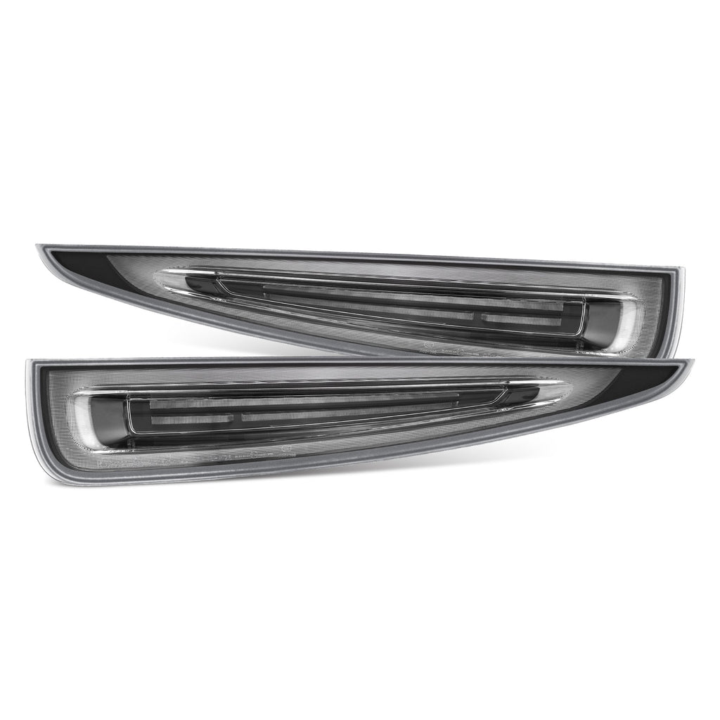 AlphaRex 12-16 Porsche 911 (991.1) NOVA-Series Prismatic LED Tail lights Black Clear
