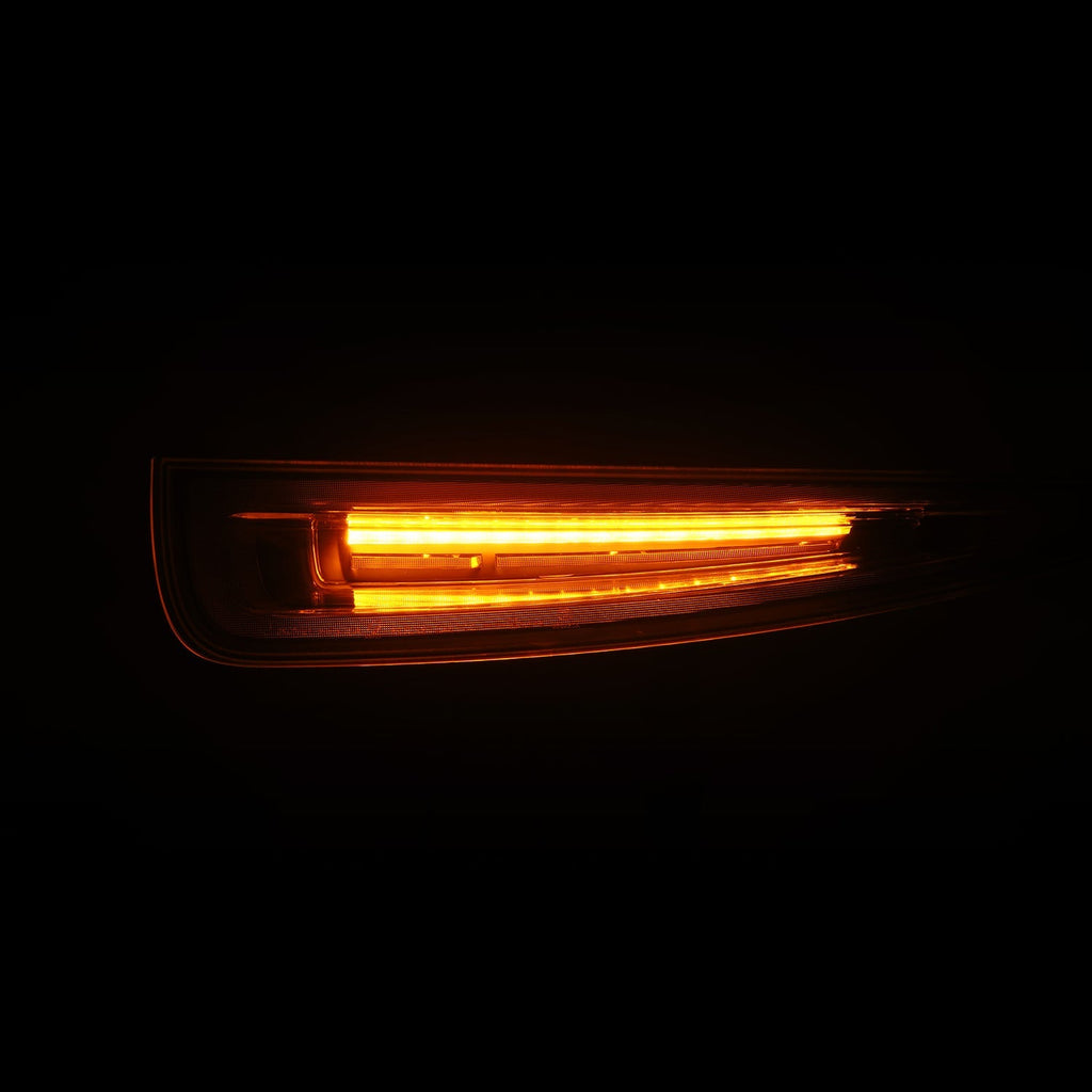 AlphaRex 12-16 Porsche 911 (991.1) NOVA-Series Prismatic LED Tail lights Black Clear