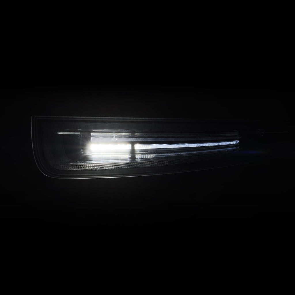 AlphaRex 12-16 Porsche 911 (991.1) NOVA-Series Prismatic LED Tail lights Black Clear