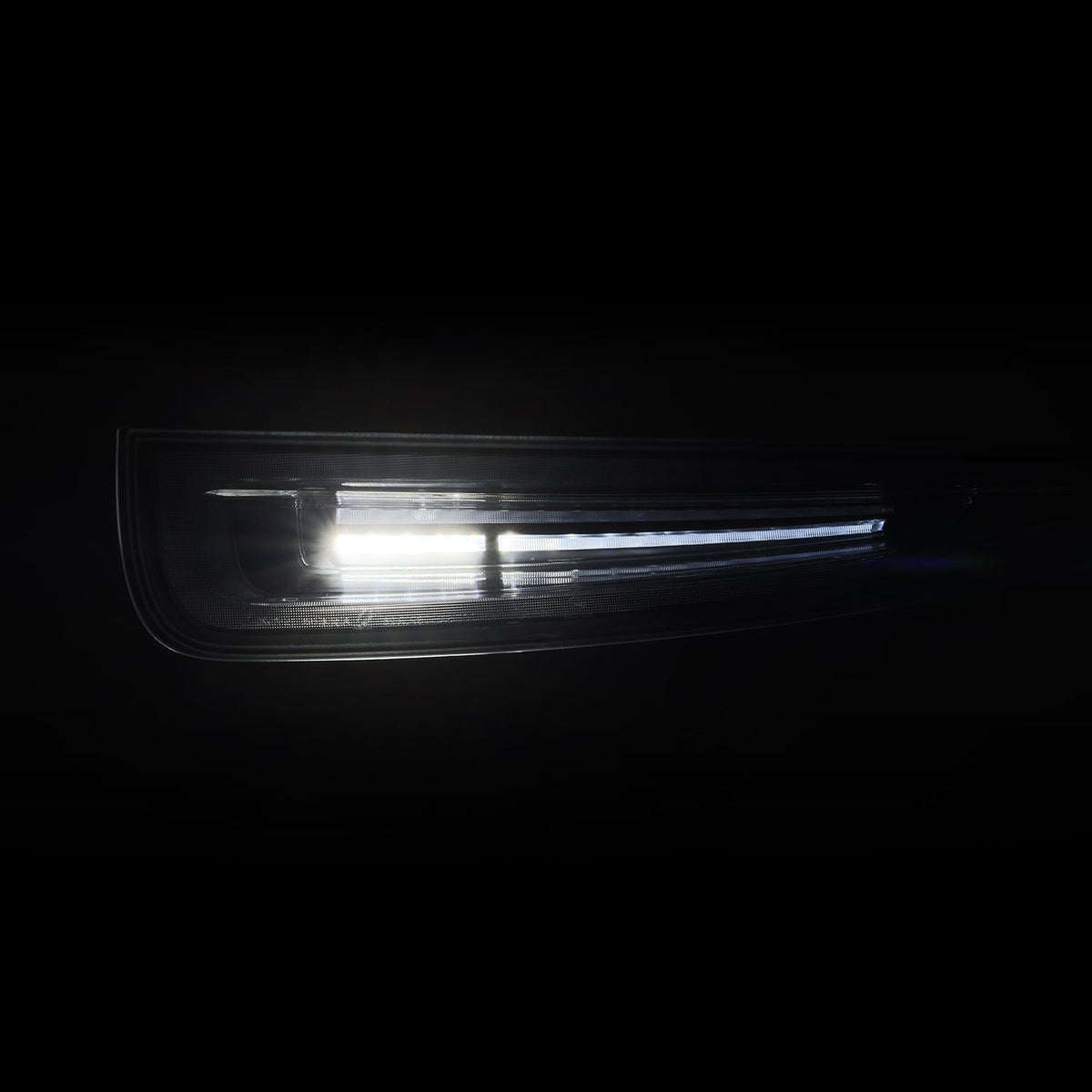 AlphaRex 12-16 Porsche 911 (991.1) NOVA-Series Prismatic LED Tail lights Black Clear