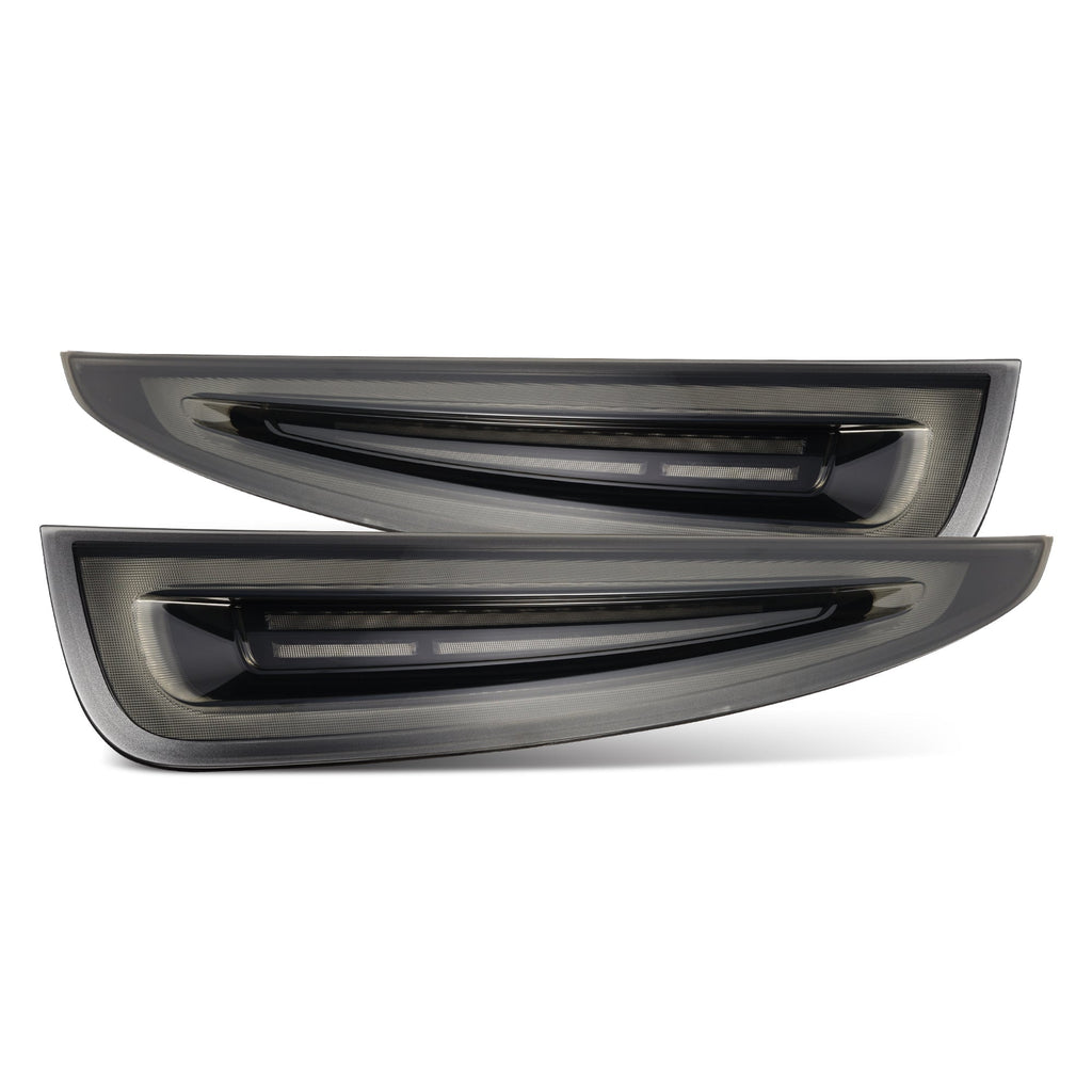 AlphaRex 12-16 Porsche 911 (991.1) NOVA-Series Prismatic LED Tail lights Black Smoke
