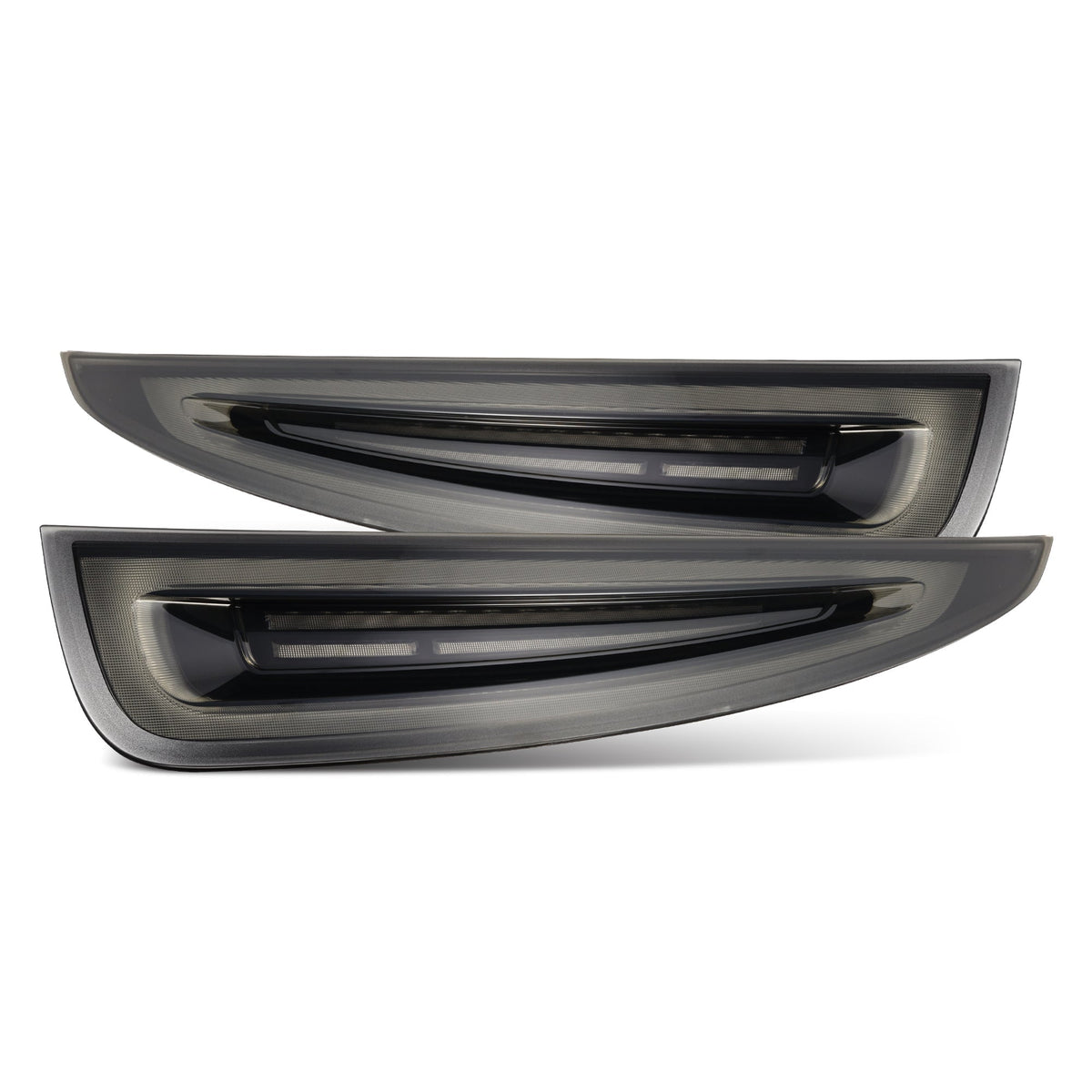 AlphaRex 12-16 Porsche 911 (991.1) NOVA-Series Prismatic LED Tail lights Black Smoke