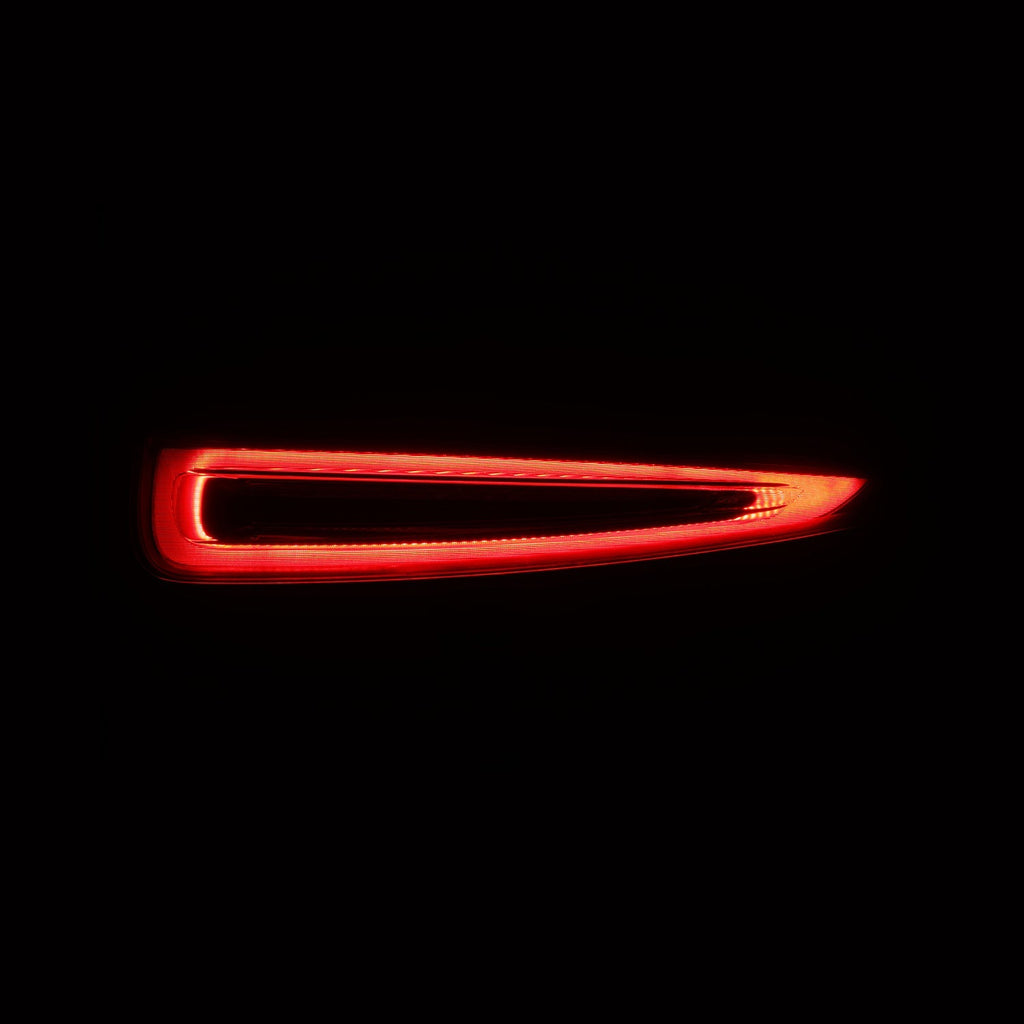 AlphaRex 12-16 Porsche 911 (991.1) NOVA-Series Prismatic LED Tail lights Black Smoke