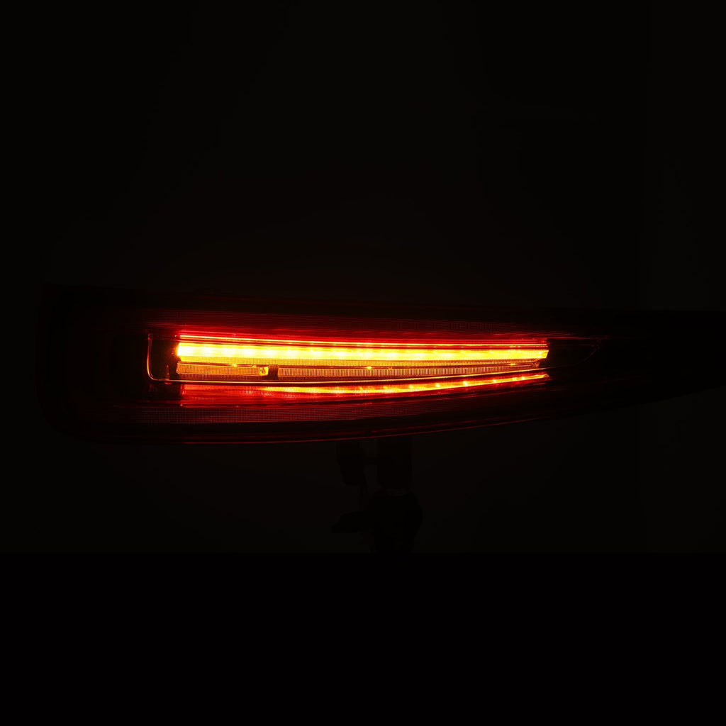 AlphaRex 12-16 Porsche 911 (991.1) NOVA-Series Prismatic LED Tail lights Red Clear