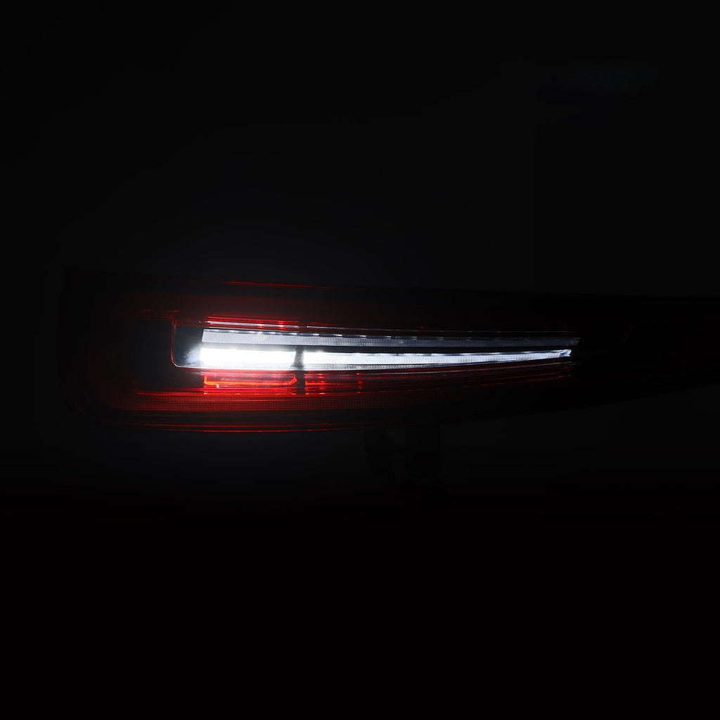 AlphaRex 12-16 Porsche 911 (991.1) NOVA-Series Prismatic LED Tail lights Red Clear