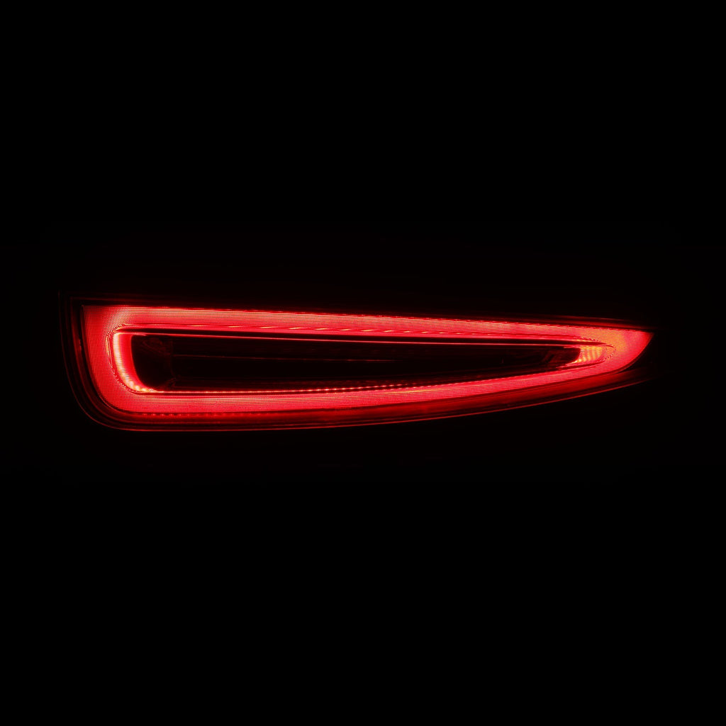 AlphaRex 12-16 Porsche 911 (991.1) NOVA-Series Prismatic LED Tail lights Red Smoke