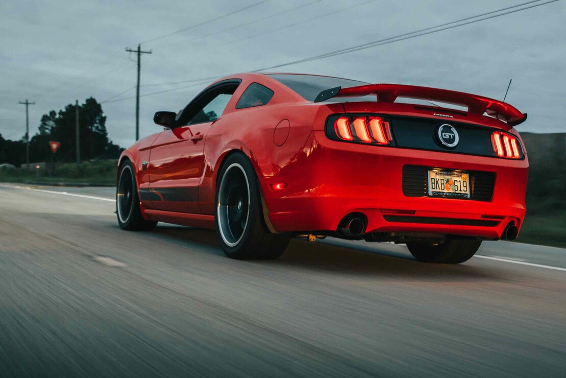 Morimoto 13-14 Ford Mustang Facelift XB LED Tail Lights (Red)