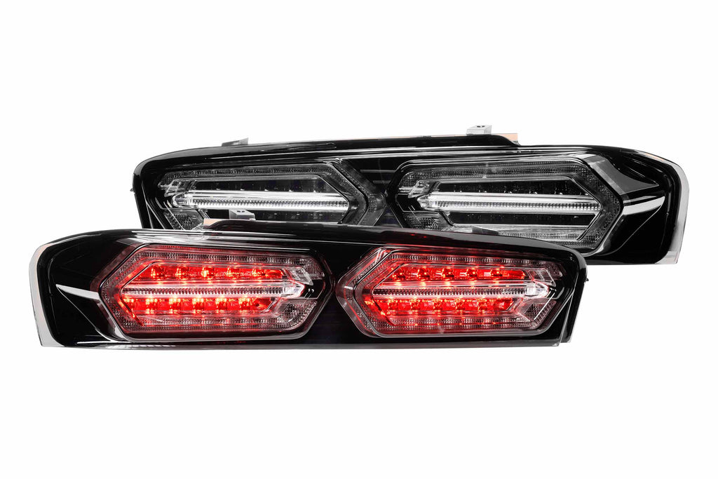 Morimoto 16-18 Chevrolet Camaro XB LED Facelift Tail Lights (Smoked)
