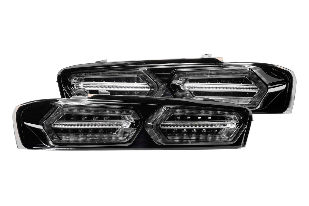 Morimoto 16-18 Chevrolet Camaro XB LED Facelift Tail Lights (Smoked)