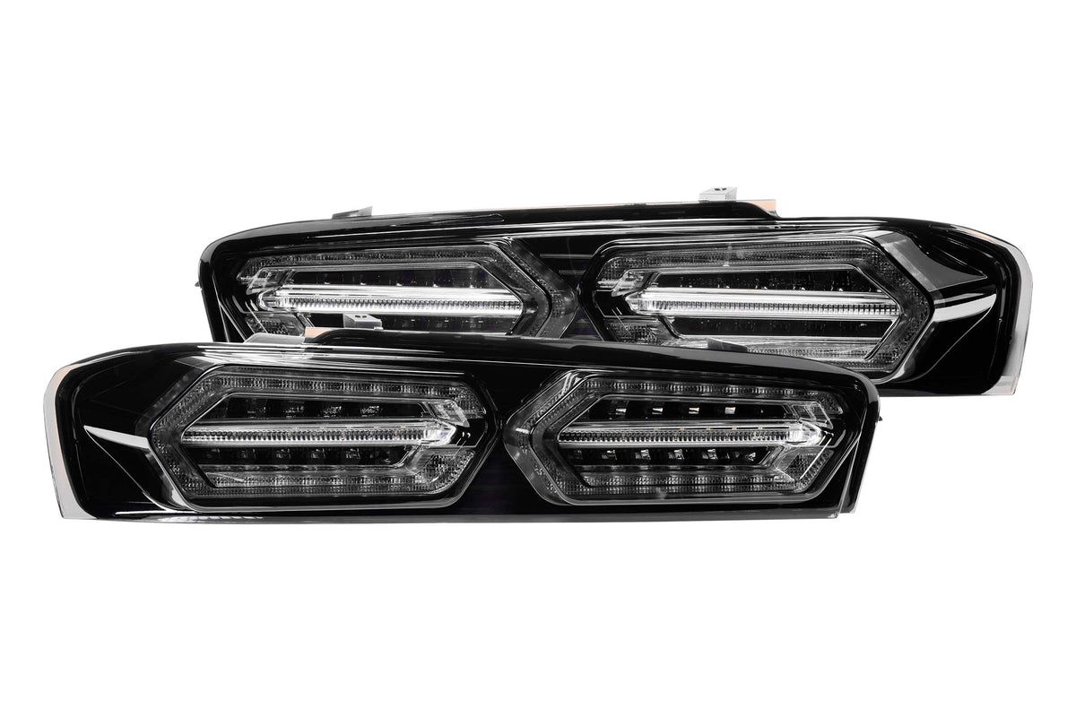 Morimoto 16-18 Chevrolet Camaro XB LED Facelift Tail Lights (Smoked)