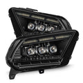 AlphaRex 13-14 Ford Mustang MK II NOVA-Series LED Projector Headlights Alpha-Black