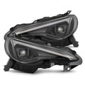 AlphaRex 13-16 Scion FR-S / 17-20 Toyota 86 / 13-20 Subaru BRZ LUXX-Series LED Projector Headlights Alpha-Black