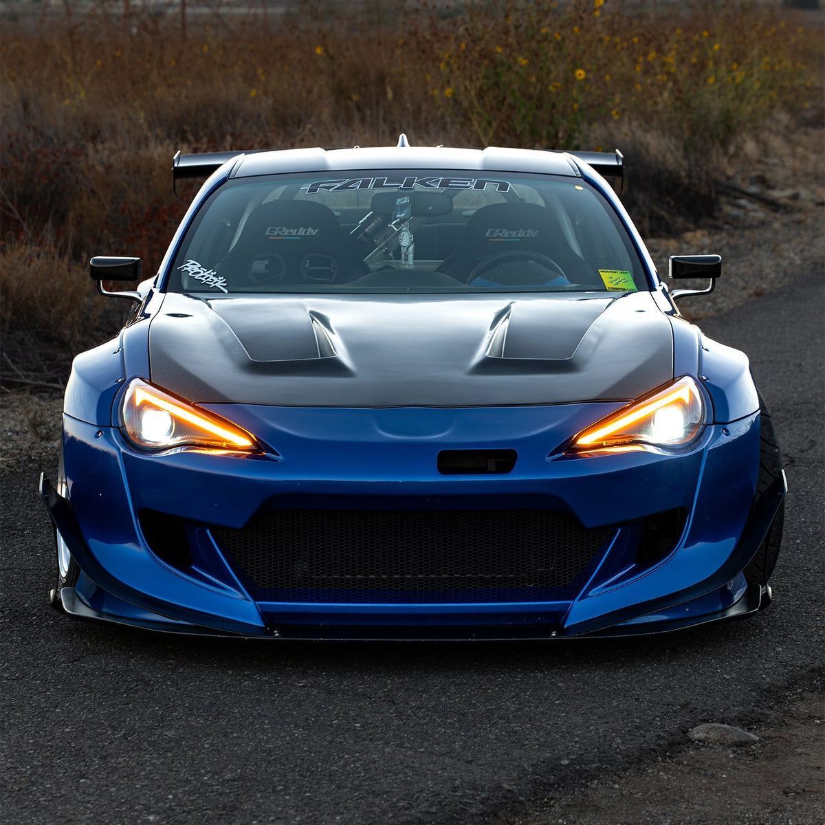 AlphaRex 13-16 Scion FR-S / 17-20 Toyota 86 / 13-20 Subaru BRZ LUXX-Series LED Projector Headlights Black