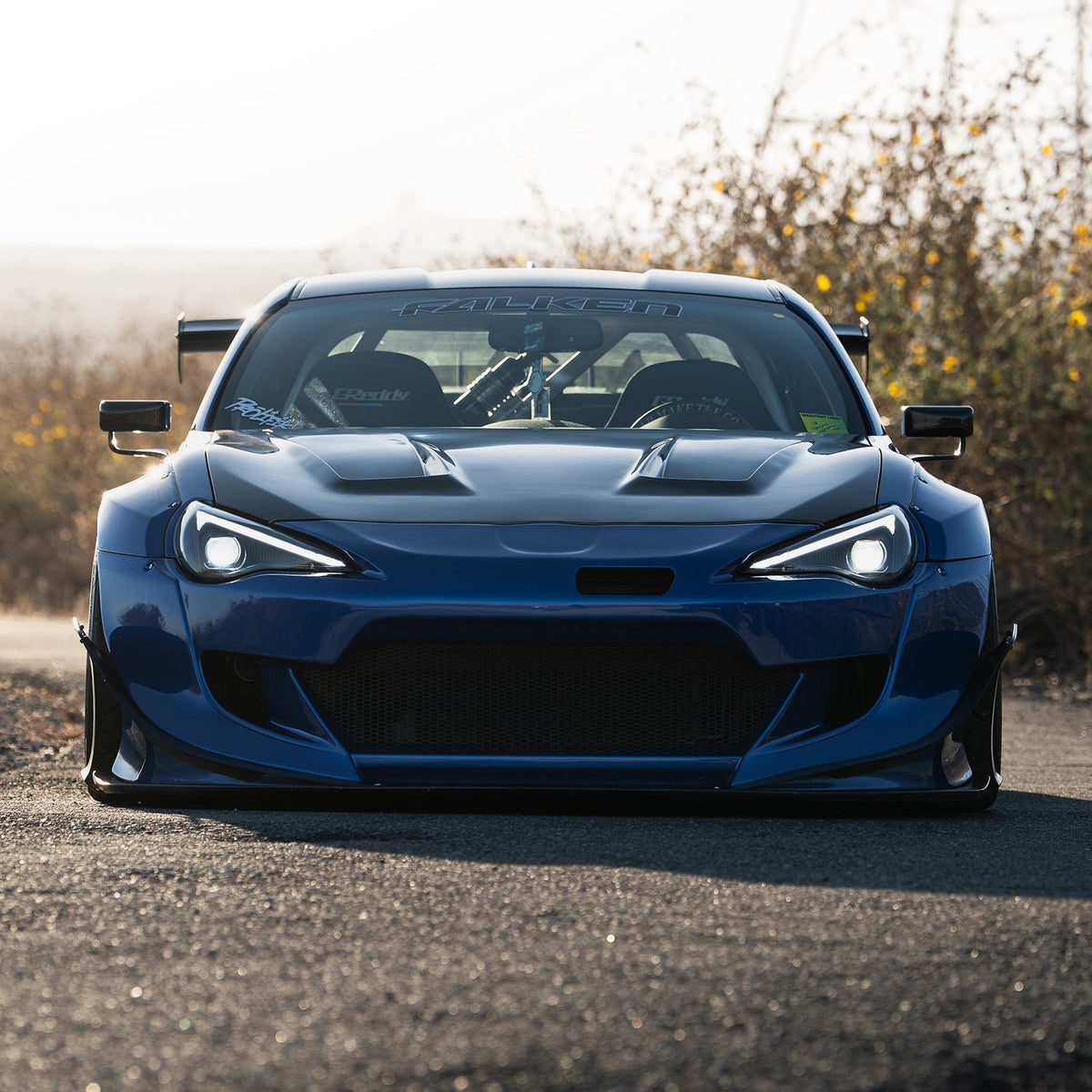 AlphaRex 13-16 Scion FR-S / 17-20 Toyota 86 / 13-20 Subaru BRZ LUXX-Series LED Projector Headlights Alpha-Black