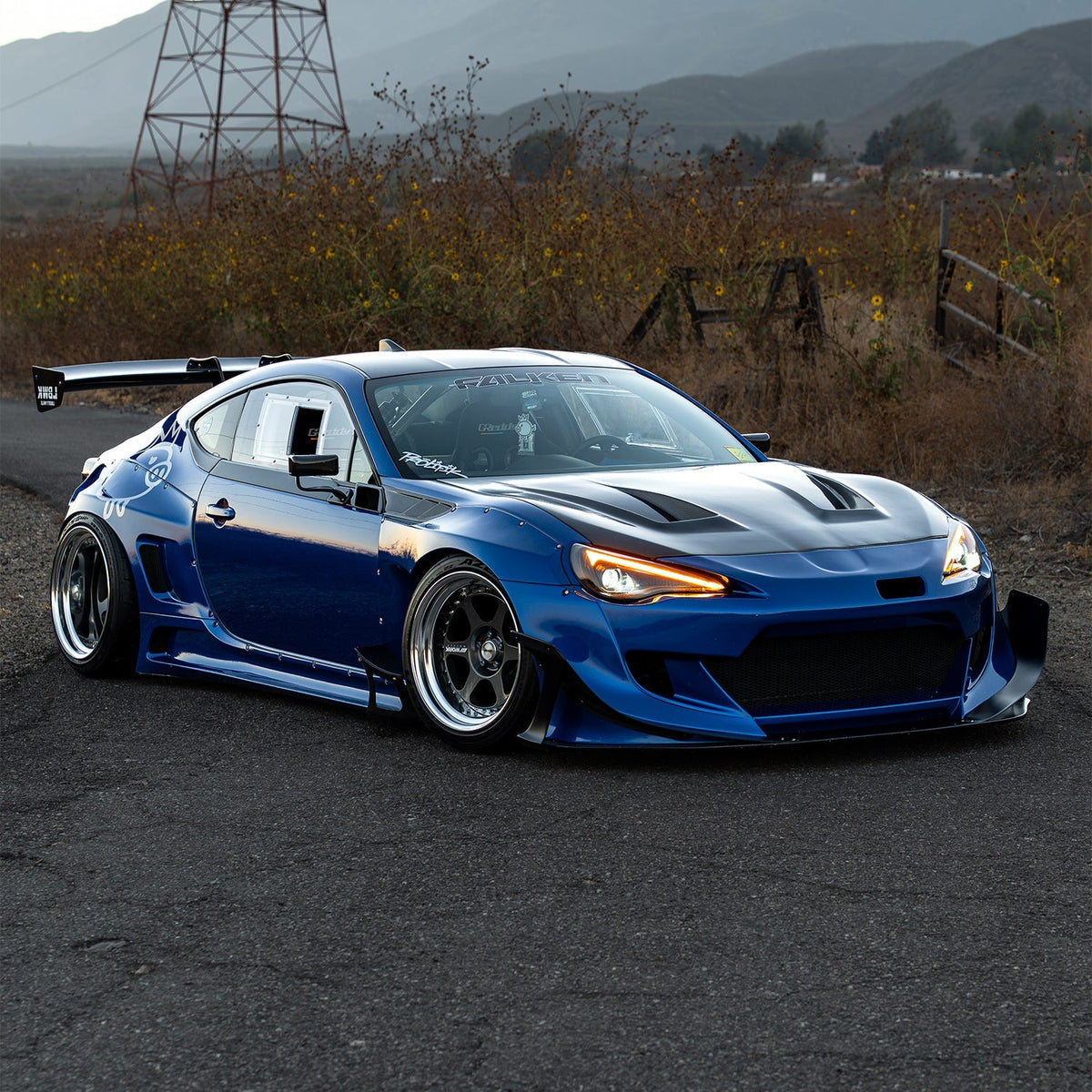 AlphaRex 13-16 Scion FR-S / 17-20 Toyota 86 / 13-20 Subaru BRZ LUXX-Series LED Projector Headlights Alpha-Black