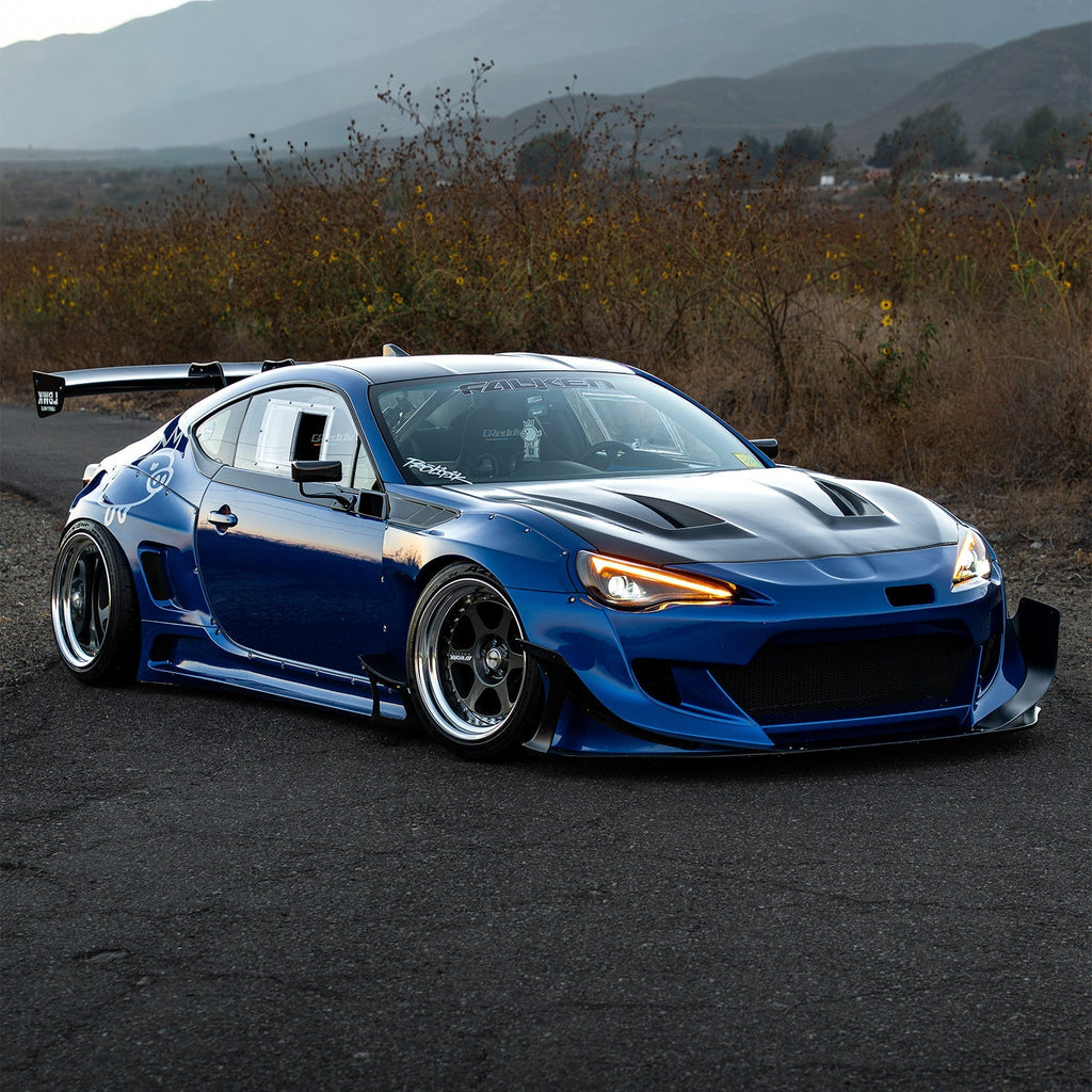 AlphaRex 13-16 Scion FR-S / 17-20 Toyota 86 / 13-20 Subaru BRZ LUXX-Series LED Projector Headlights Black