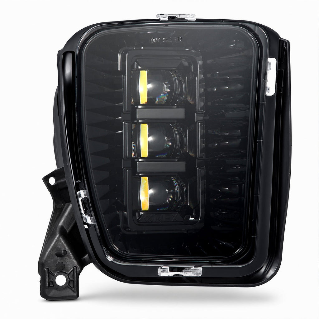 AlphaRex 13-18 Dodge Ram 1500 / 19-24 Ram 1500 Classic DoubleTap Dual Color LED Projector Fog Lights