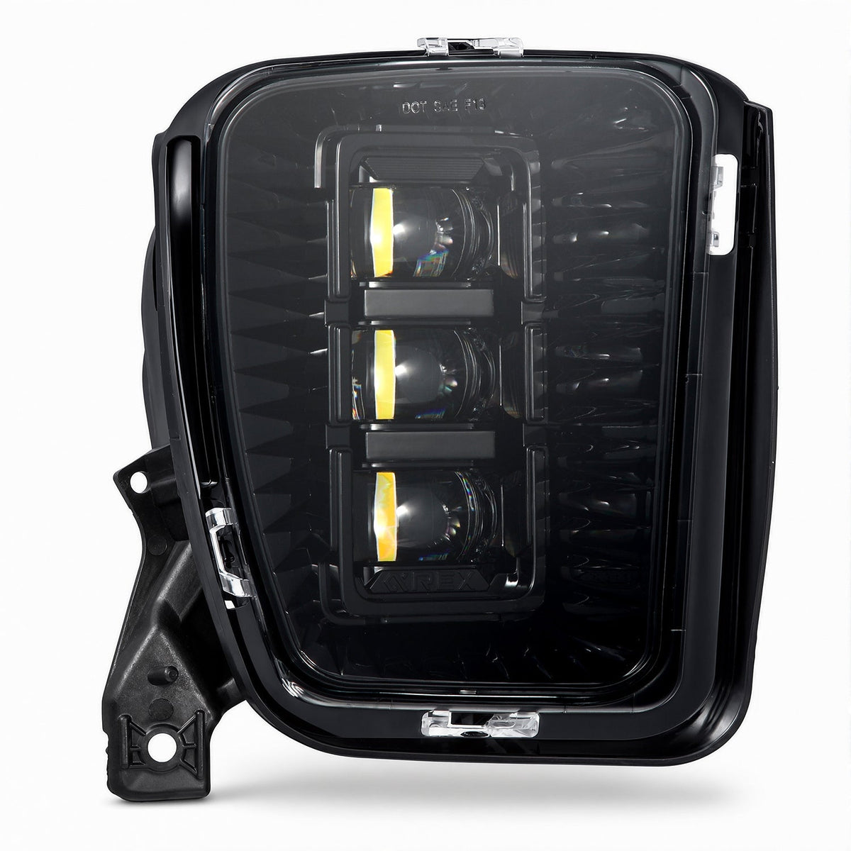 AlphaRex 13-18 Dodge Ram 1500 / 19-24 Ram 1500 Classic DoubleTap Dual Color LED Projector Fog Lights