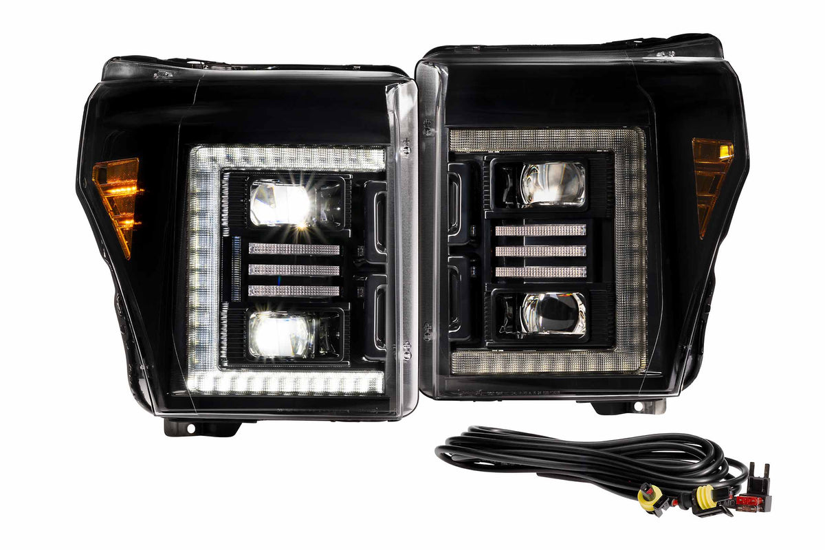 Morimoto 11-16 Ford Super Duty XB Hybrid LED Headlights