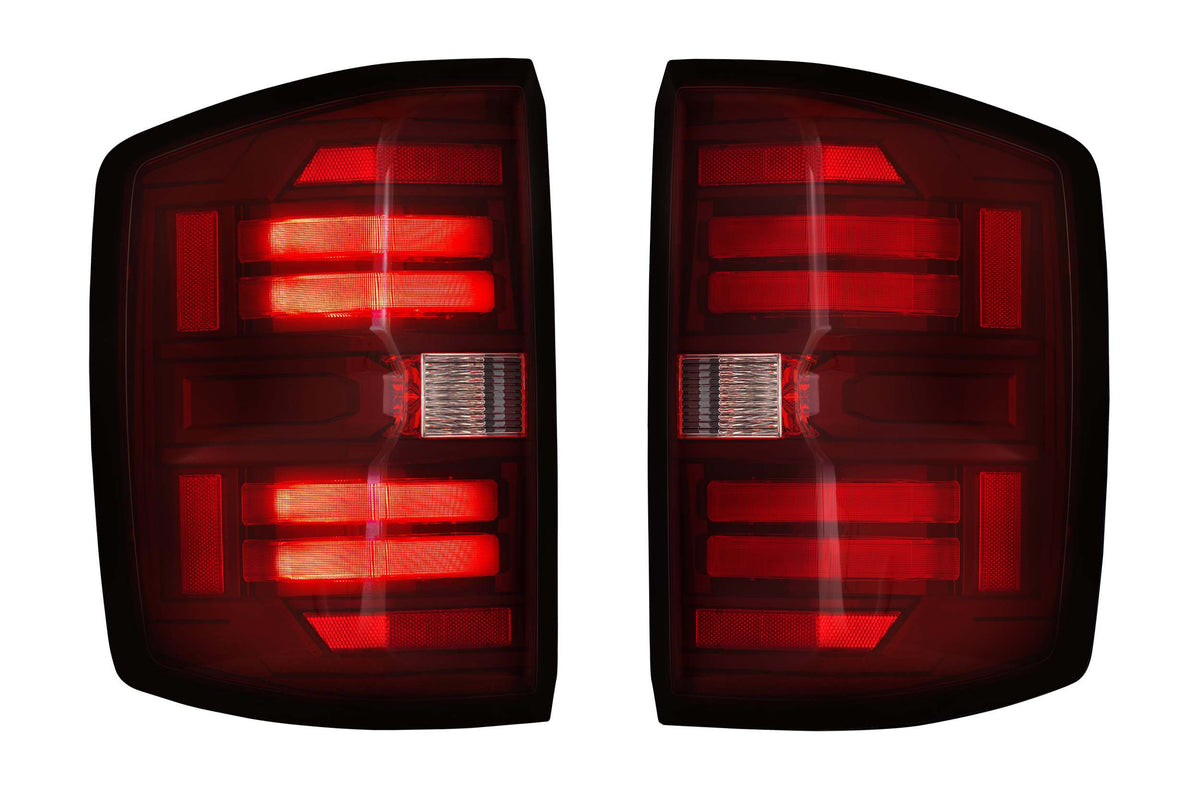 Morimoto 15-19 GMC Sierra 3500HD Dually XB LED Tail Lights (Red)