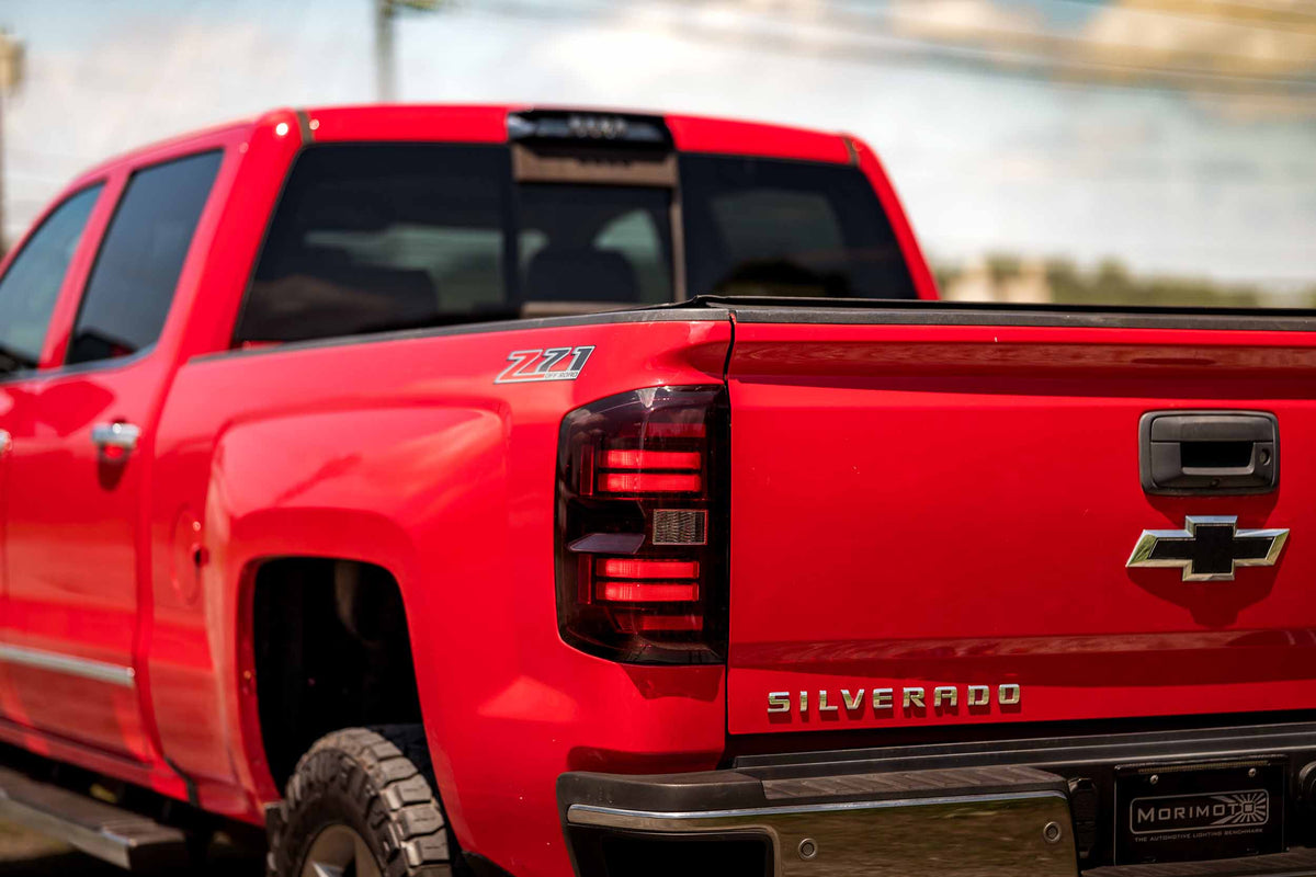 Morimoto 15-19 GMC Sierra 3500HD Dually XB LED Tail Lights (Red)