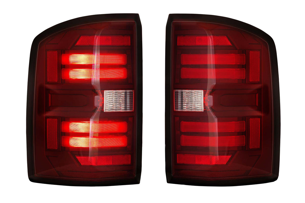 Morimoto 15-19 GMC Sierra 2500HD / 3500HD XB LED Tail Lights (Red)