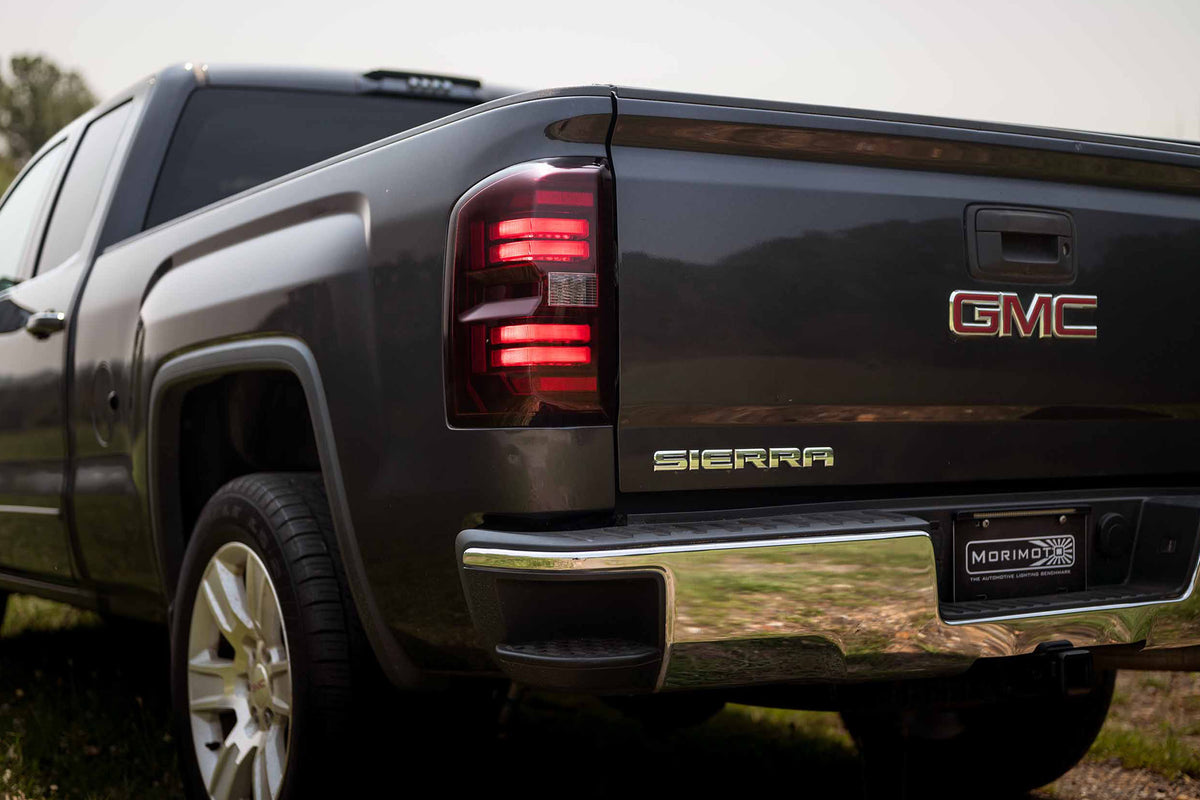 Morimoto 15-19 GMC Sierra 2500HD / 3500HD XB LED Tail Lights (Red)
