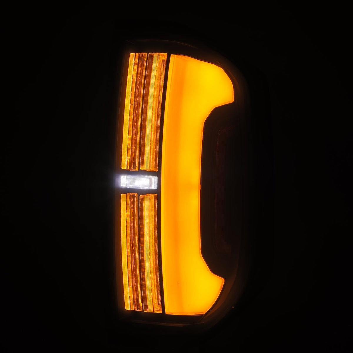 AlphaRex 14-21 Toyota Tundra NOVA-Series Prismatic LED Tail Lights Black Smoke