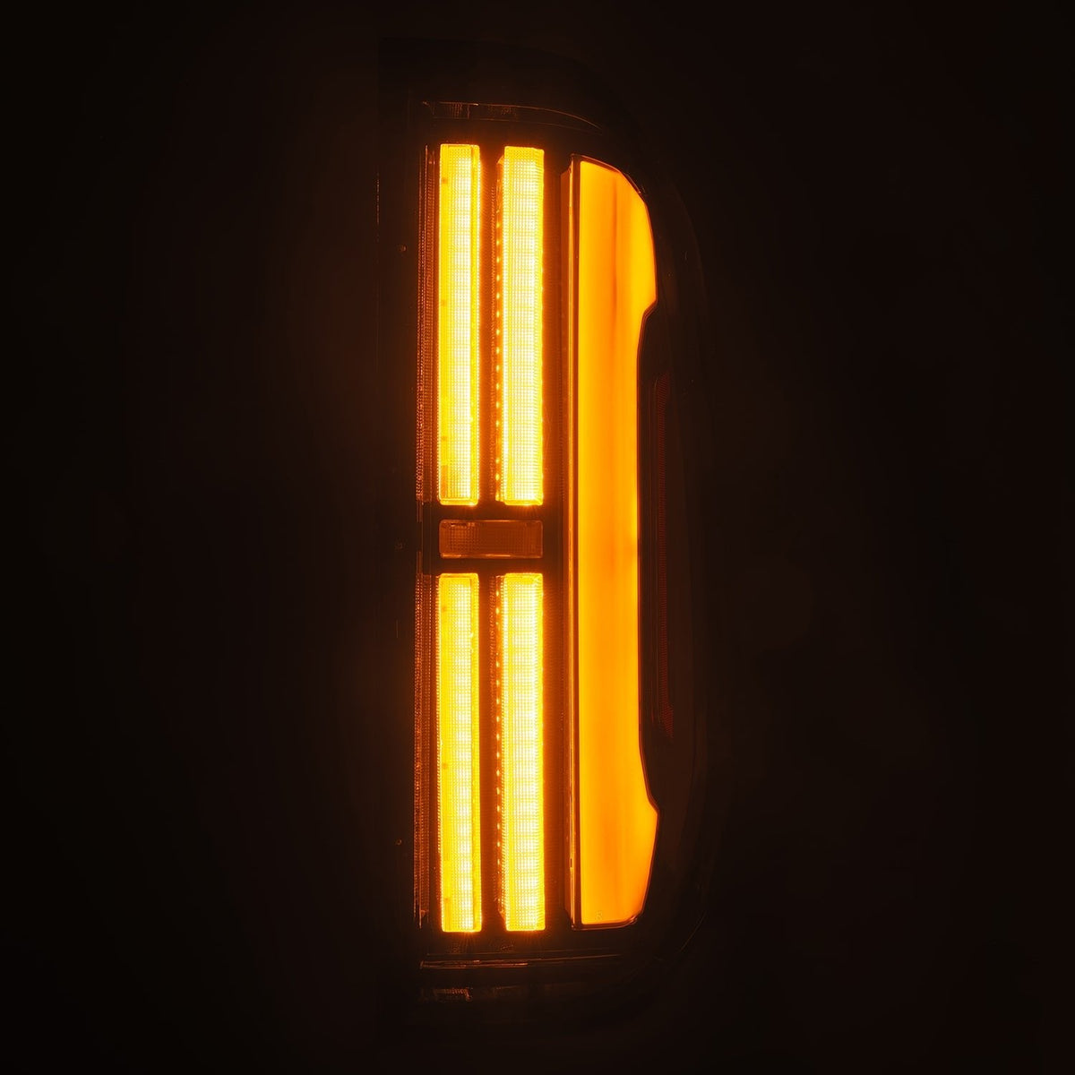 AlphaRex 14-21 Toyota Tundra NOVA-Series Prismatic LED Tail Lights Black Clear
