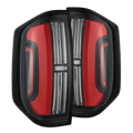AlphaRex 14-21 Toyota Tundra NOVA-Series Prismatic LED Tail Lights Black-Red