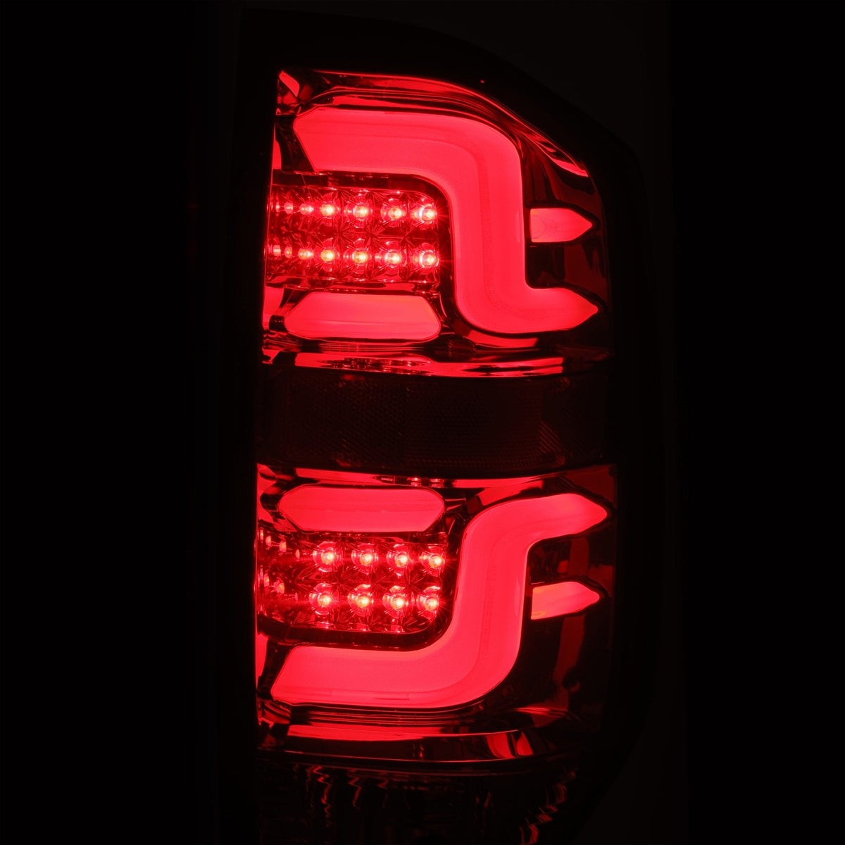 AlphaRex 14-21 Toyota Tundra PRO-Series LED Tail Lights Red Smoke