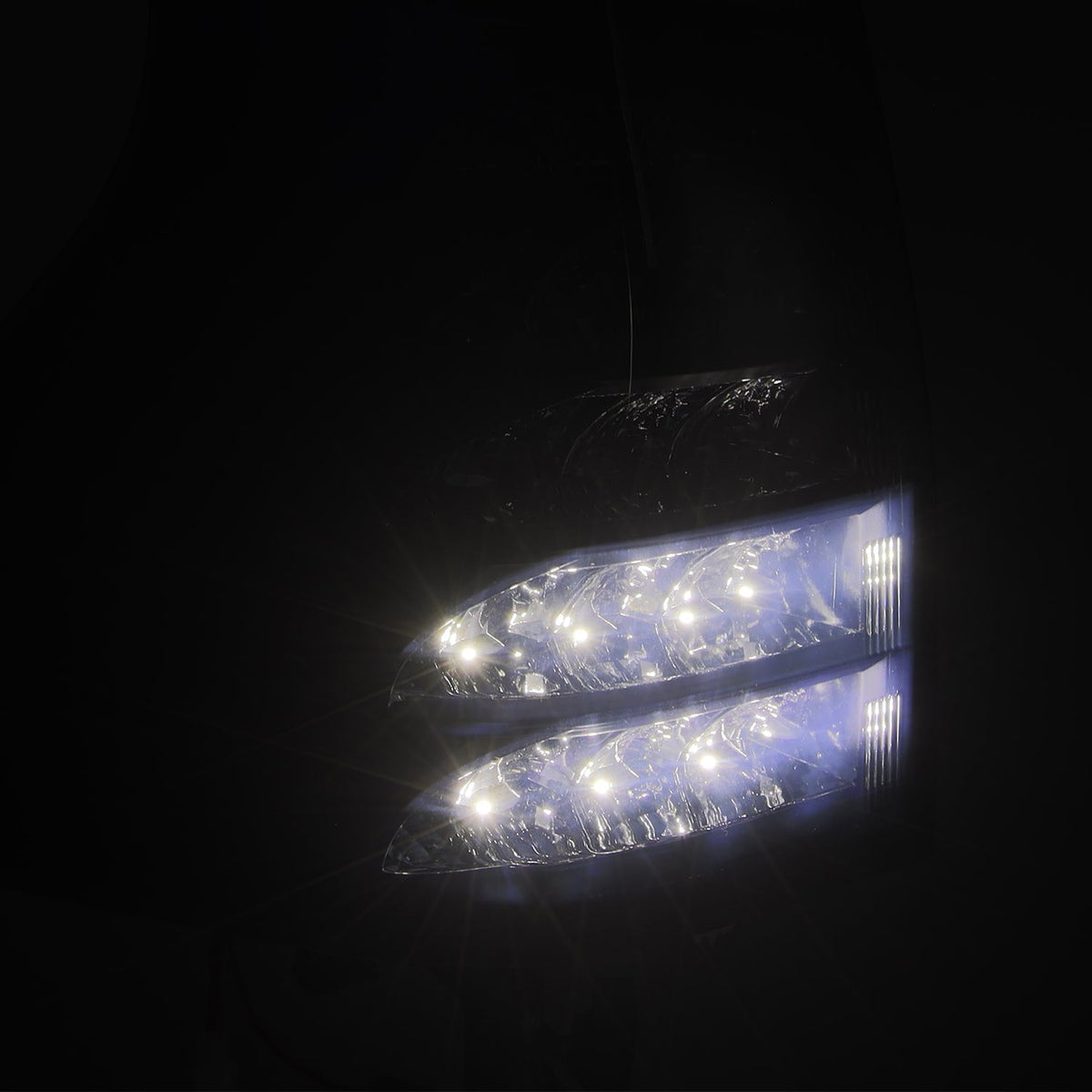AlphaRex 14-23 Lexus GX 460 PRO-Series LED Tail Lights Black Smoke