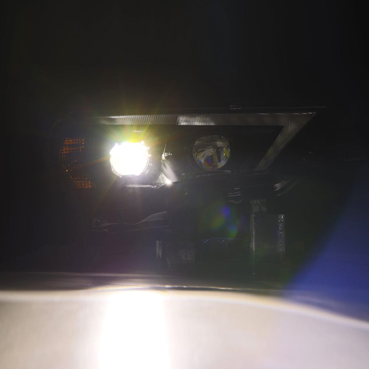 AlphaRex 14-24 Toyota 4Runner MK II LUXX-Series LED Projector Headlights Alpha-Black