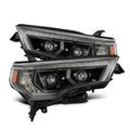 AlphaRex 14-24 Toyota 4Runner MK II LUXX-Series LED Projector Headlights Alpha-Black