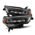AlphaRex 14-24 Toyota 4Runner MK II NOVA-Series LED Projector Headlights Alpha-Black