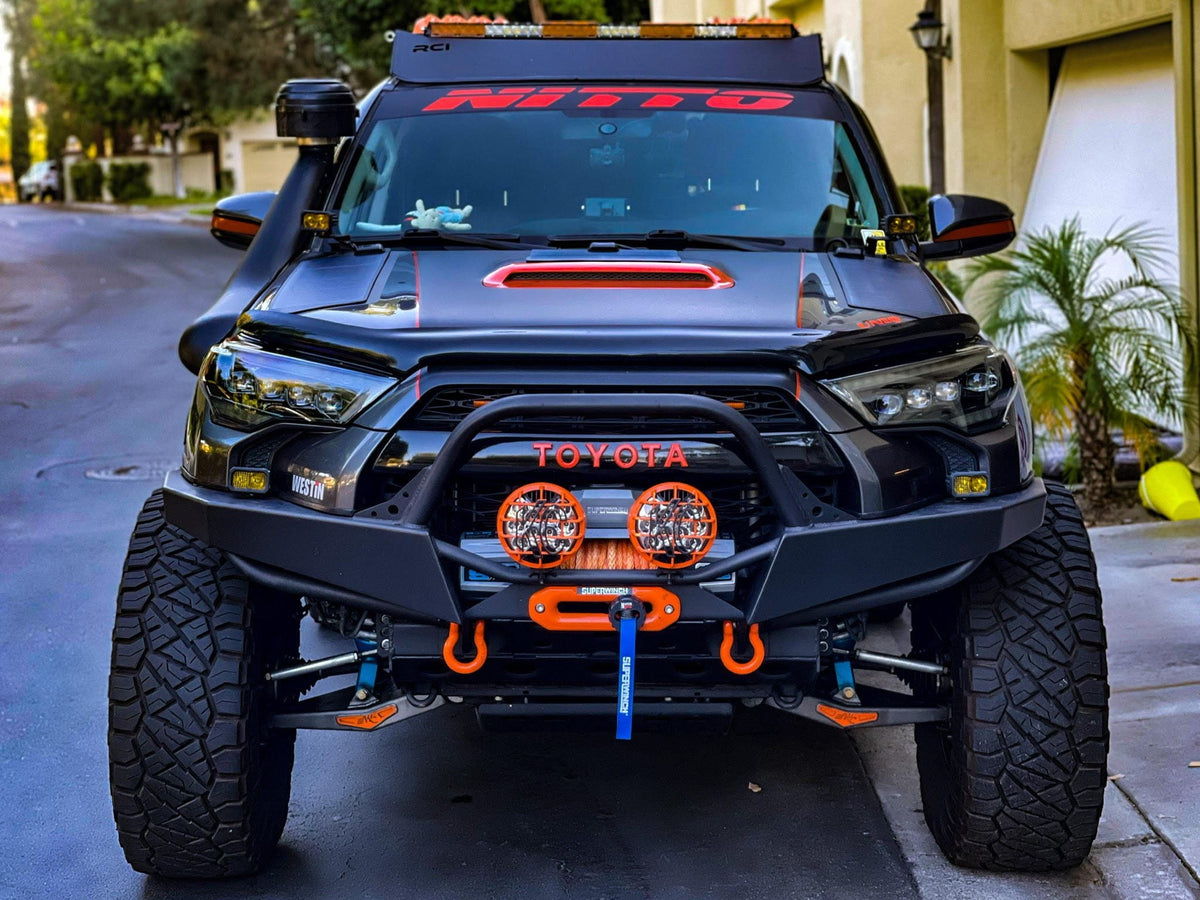 AlphaRex 14-24 Toyota 4Runner MK II NOVA-Series LED Projector Headlights Black
