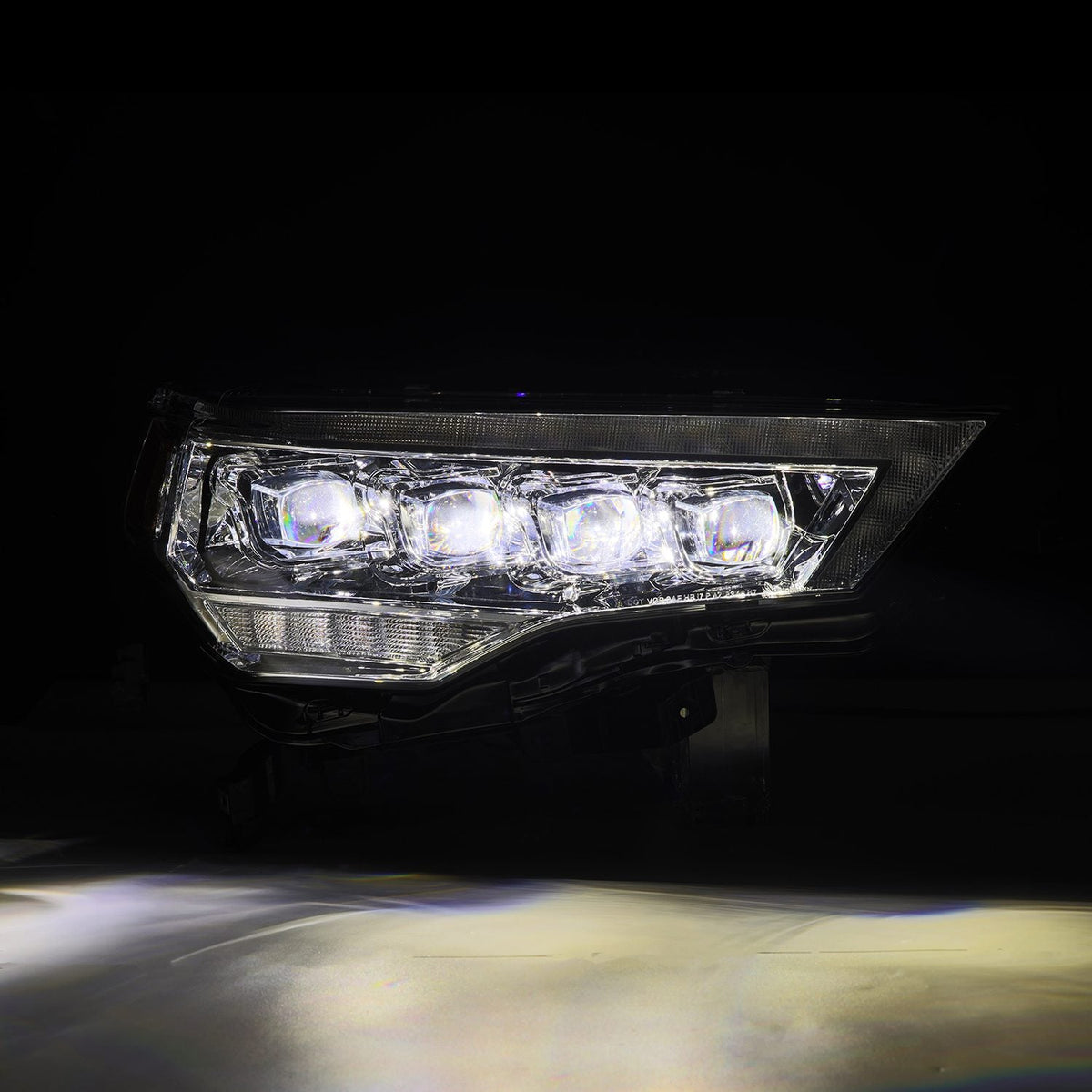 AlphaRex 14-24 Toyota 4Runner MK II NOVA-Series LED Projector Headlights Chrome