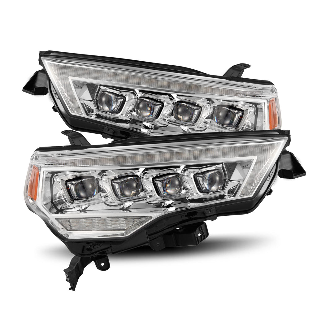 AlphaRex 14-24 Toyota 4Runner MK II NOVA-Series LED Projector Headlights Chrome