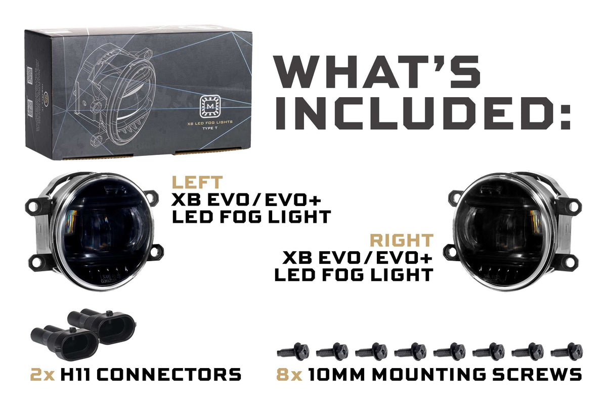 Morimoto 11-17 Lexus CT200h XB Evo LED Fog Lights