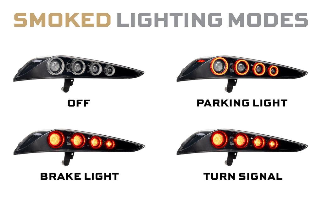 Morimoto 20-26 Toyota Supra XB LED Tail Lights (Smoked)
